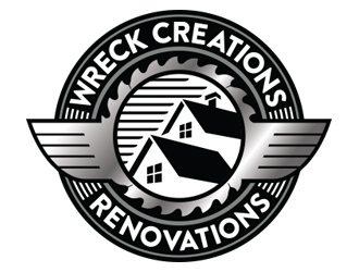 Wreck Creations Remodeling Services logo design by ZedArts