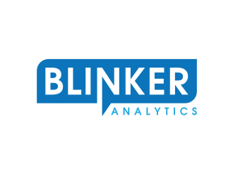 Blinker Analytics logo design by nurul_rizkon