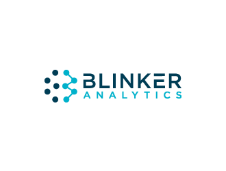 Blinker Analytics logo design by Kewin