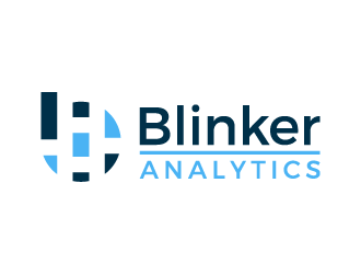 Blinker Analytics logo design by akilis13