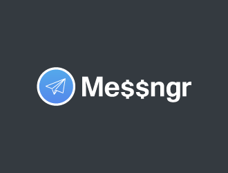 Messngr logo design by WRDY