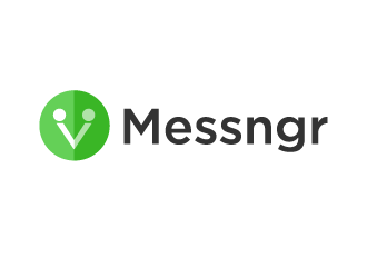 Messngr logo design by dondeekenz