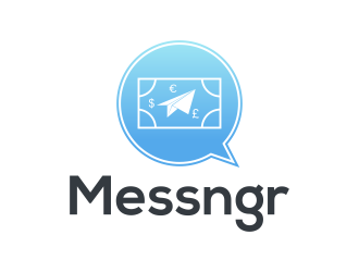 Messngr logo design by IrvanB