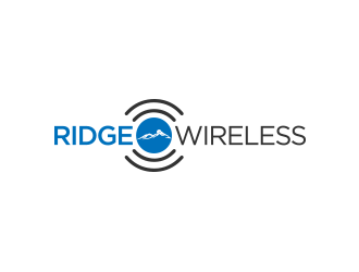 Ridge Wireless logo design by Inlogoz