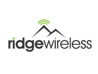 Ridge Wireless logo design by REDCROW