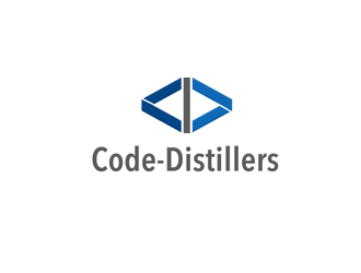 Code-Distillers logo design by megalogos
