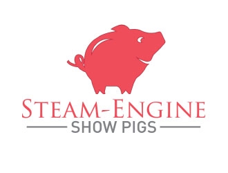 Steam-Engine Show Pigs logo design by emyjeckson