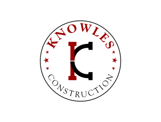 Knowles construction logo design by pakNton
