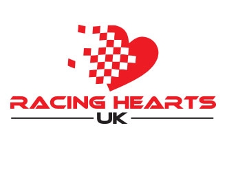 Racing Hearts UK logo design by emyjeckson
