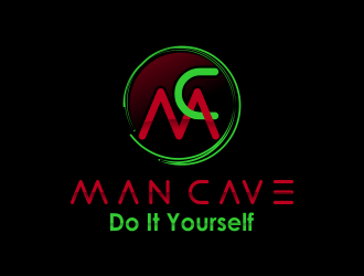 Man Cave Do It Yourself logo design by ROSHTEIN