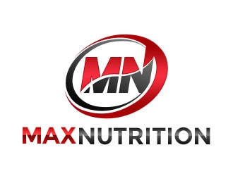 MAX NUTRITION logo design by Benok