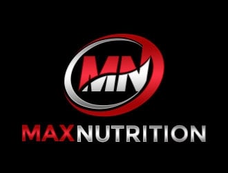 MAX NUTRITION logo design by Benok