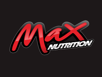 MAX NUTRITION logo design by YONK