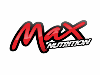 MAX NUTRITION logo design by YONK