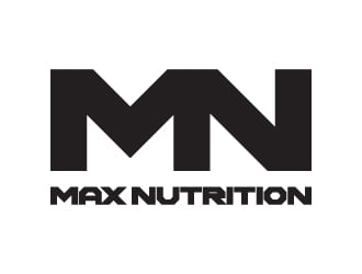 MAX NUTRITION logo design by serdadu