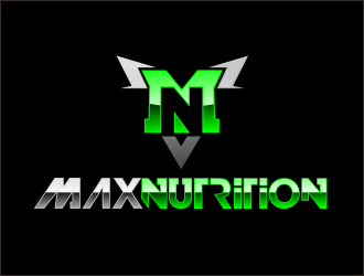 MAX NUTRITION logo design by bosbejo