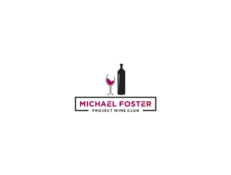 Michael Foster Project Wine Club logo design by ndaru
