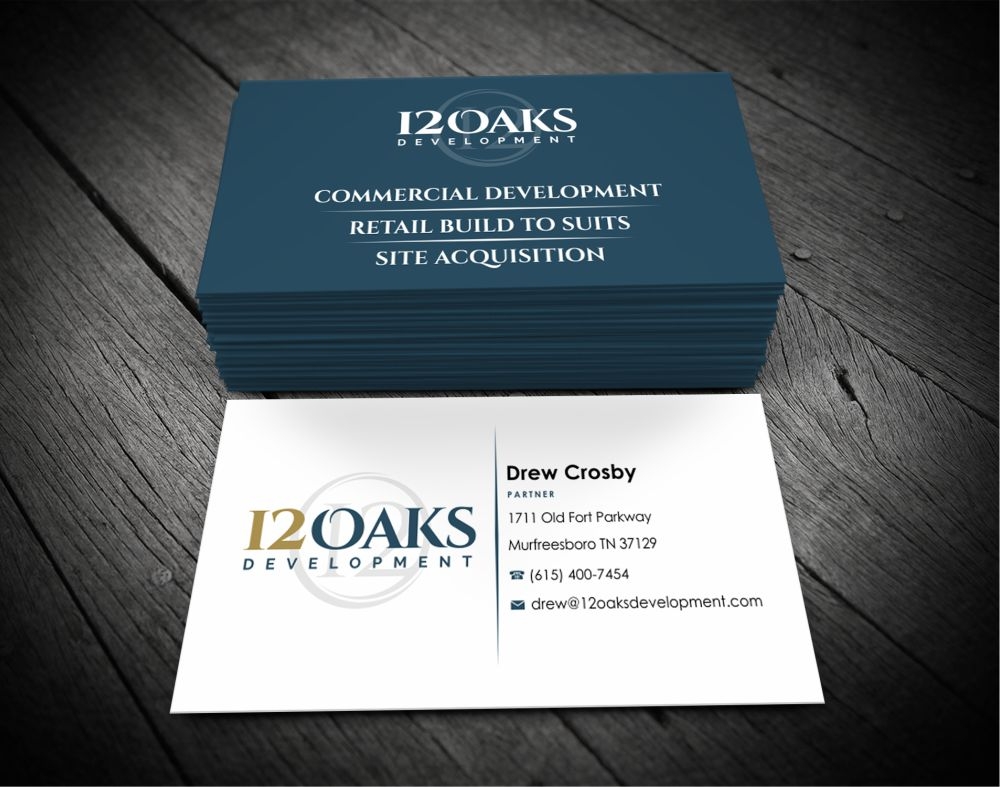 12 Oaks Development logo design by Girly