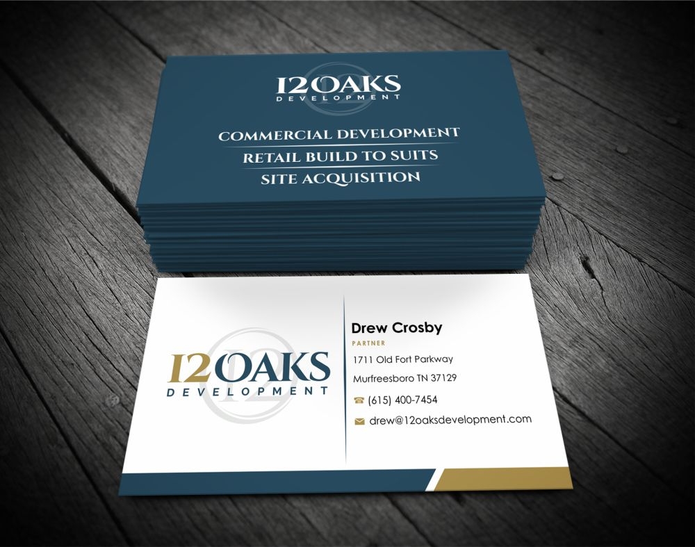 12 Oaks Development logo design by Girly