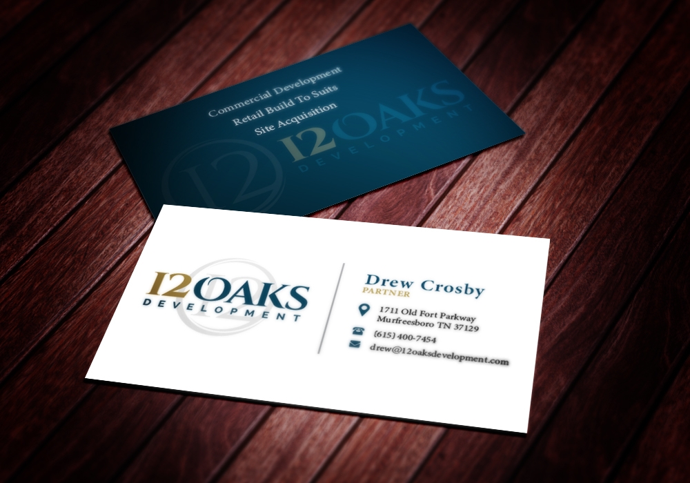 12 Oaks Development logo design by jhunior
