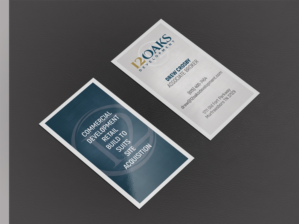 12 Oaks Development logo design by aamir