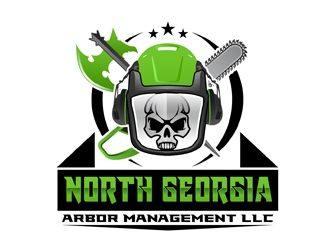 North Georgia Arbor Management LLC. logo design by DreamLogoDesign