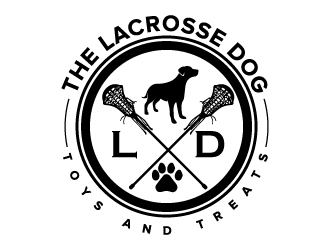 The Lacrosse Dog  logo design by jaize