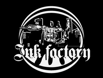 Ink factory logo design by samuraiXcreations