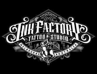 Ink factory logo design by PiceFlia