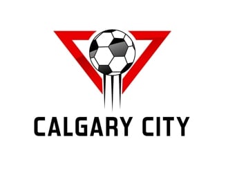 Calgary City FC logo design by DreamLogoDesign