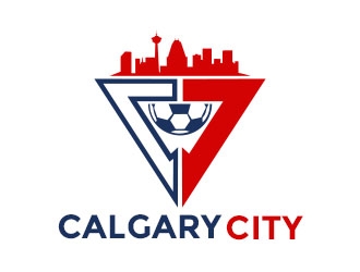 Calgary City FC logo design by Benok