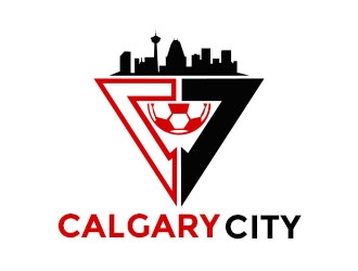 Calgary City FC logo design by Benok