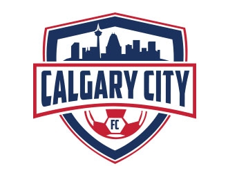 Calgary City FC logo design by Benok
