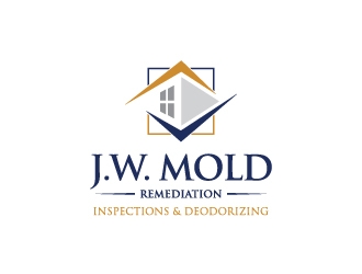 J.W. Mold Remediation, Inspections & Deodorizing logo design by zakdesign700