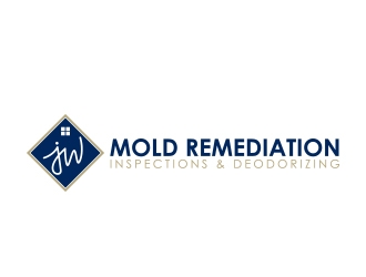 J.W. Mold Remediation, Inspections & Deodorizing logo design by MarkindDesign