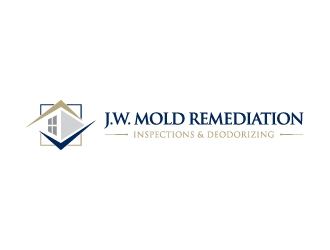 J.W. Mold Remediation, Inspections & Deodorizing logo design by zakdesign700
