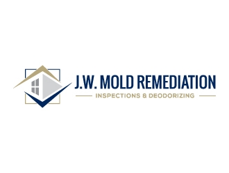 J.W. Mold Remediation, Inspections & Deodorizing logo design by zakdesign700