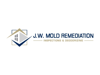 J.W. Mold Remediation, Inspections & Deodorizing logo design by zakdesign700