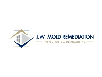 J.W. Mold Remediation, Inspections & Deodorizing logo design by zakdesign700