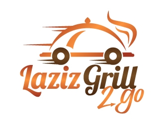 Laziz Grill To Go logo design by jaize