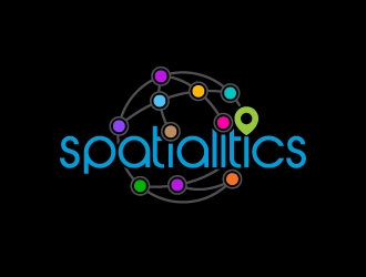Spatialitics logo design by josephope