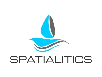 Spatialitics logo design by mckris