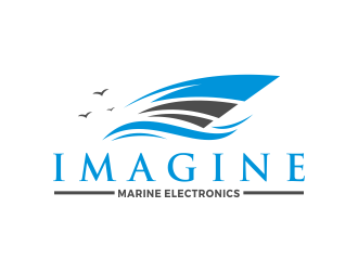 Imagine Marine Electronics logo design by SmartTaste