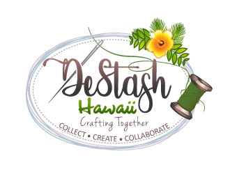 DeStash Hawaii logo design by aRBy