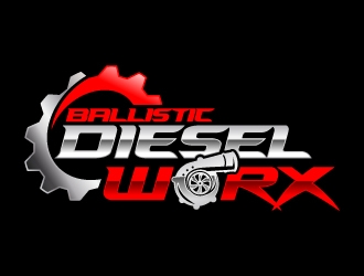 Ballistic Diesel Worx logo design by jaize