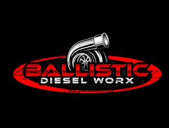 Ballistic Diesel Worx logo design by daywalker