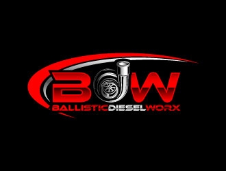 Ballistic Diesel Worx logo design by daywalker