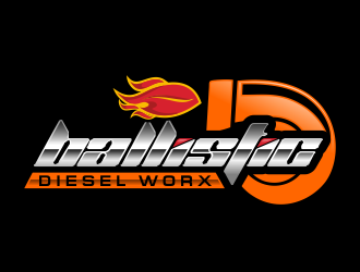 Ballistic Diesel Worx logo design by kopipanas