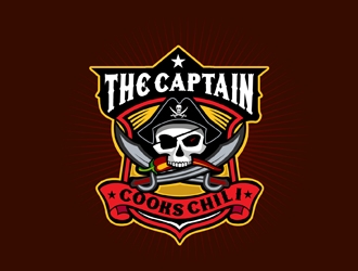 The Captain Cooks Chili logo design by DreamLogoDesign