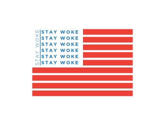 Stay Woke logo design by Erasedink